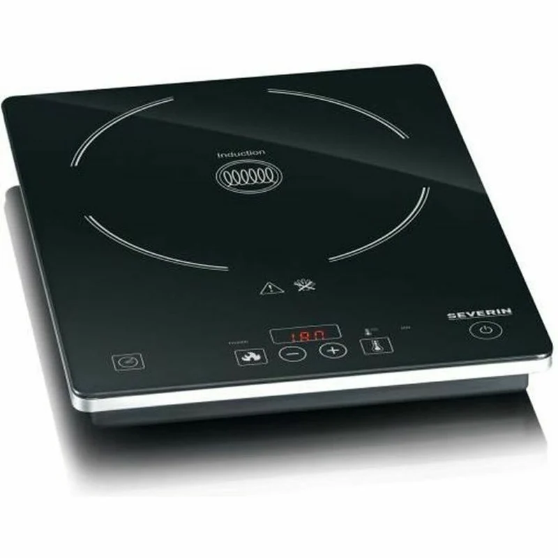 Elektrische Kochplatte Severin 1071-000 Weiß Schwarz 2000 W