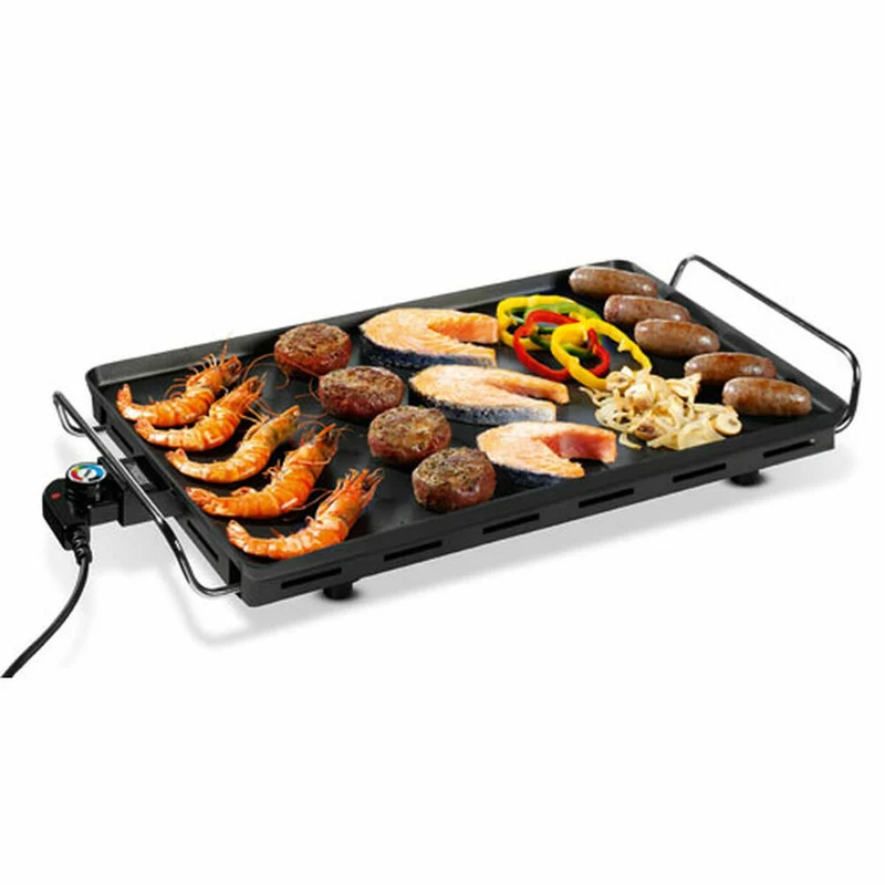 Steinkochgrill Princess Tischgrill Aluminium Schwarz 36 x 60 cm