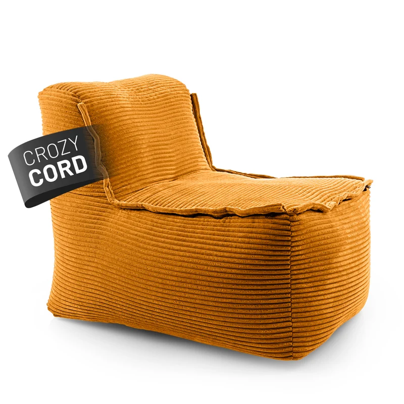 Modulare Mitte aus der LUMALAND Cord-Reihe - 200 L - 81 x 54 x 70 cm - Senfgelb