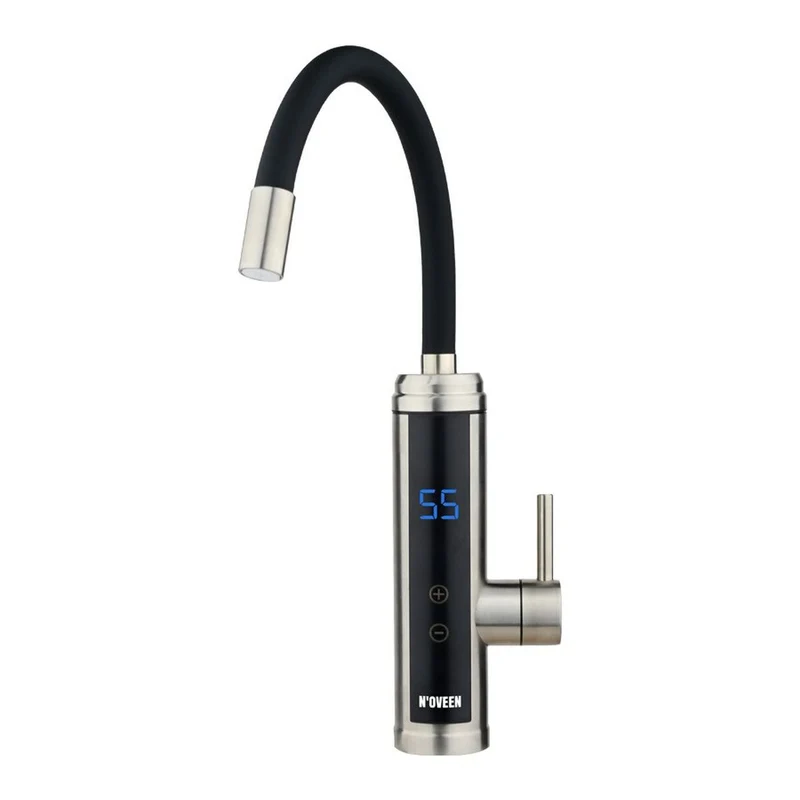 Wasserkocher N'oveen PODGRZEWACZ IWH955 Schwarz Silber Edelstahl 3600 W 3000 W