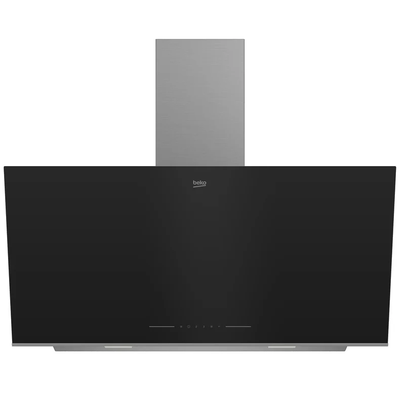 Konventionelle Haube BEKO BHCA96641BBHS 90 cm 712 m3/h Schwarz