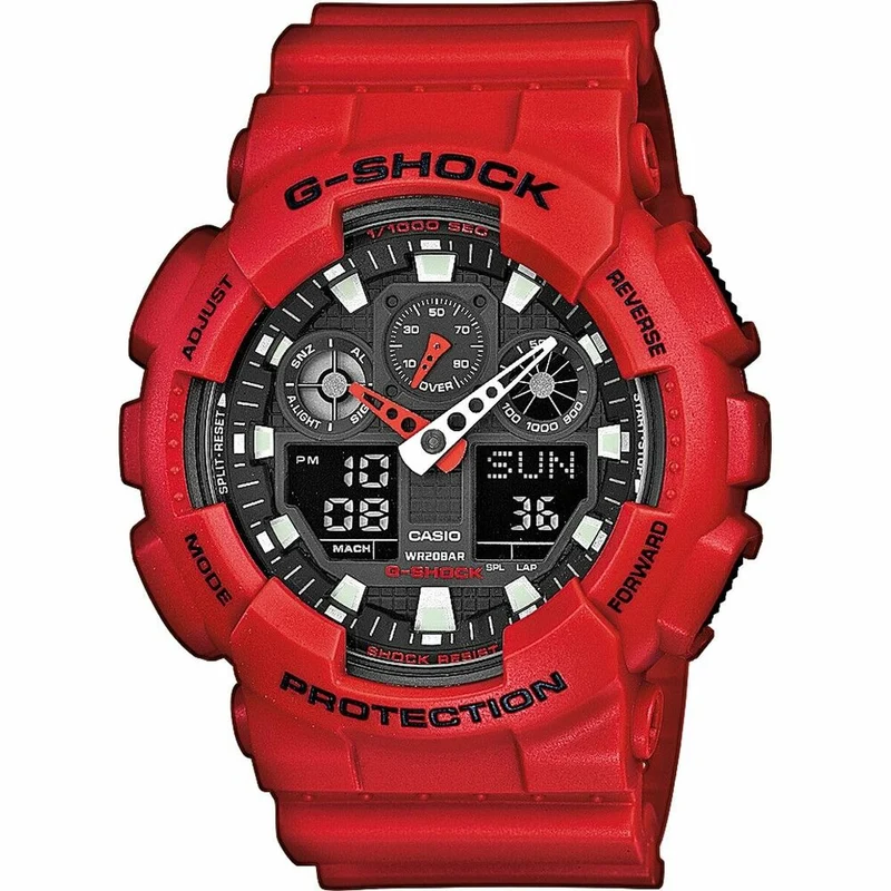 Aktivitätsarmreif Casio GA-100B-4AER Schwarz