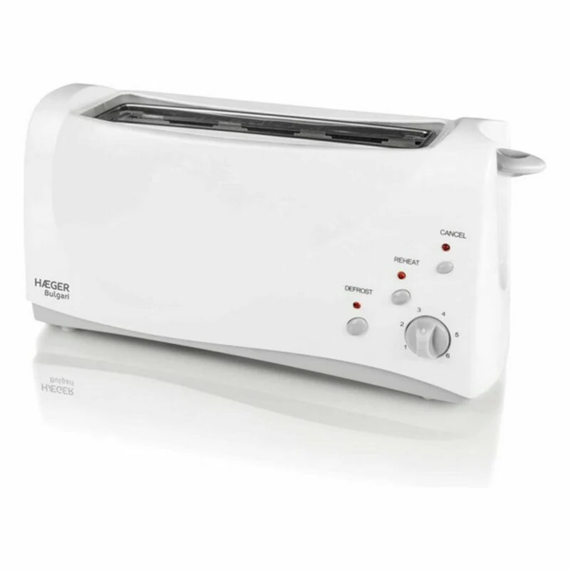 Toaster Haeger TO-100.008A Multifunktions 1000 W Weiß