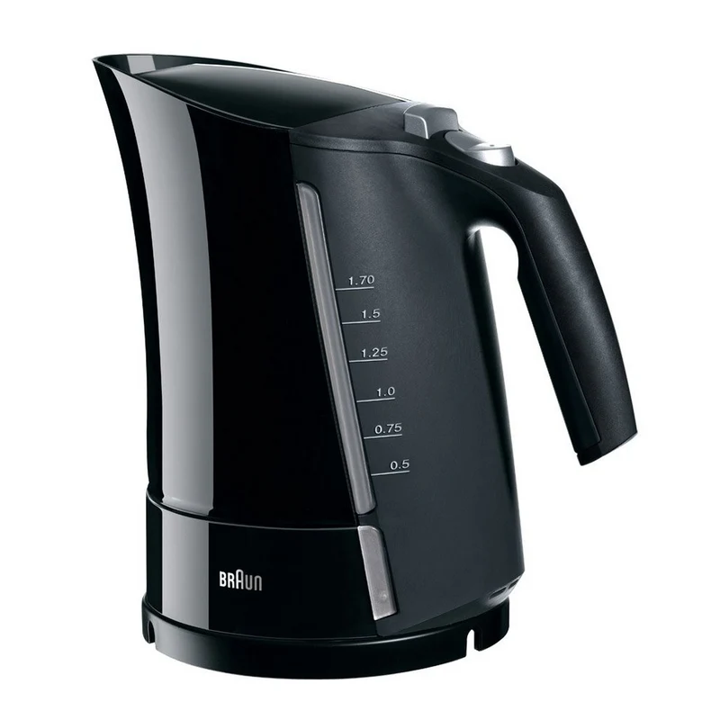 Wasserkocher mit LED-Licht Braun 533631 1,7 L Schwarz Kunststoff 3000 W 1,7 L