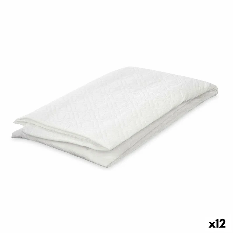 Schutzhülle für Waschmaschine, weiß, 63 x 58 x 85 cm, gepolstert (12 Stück)