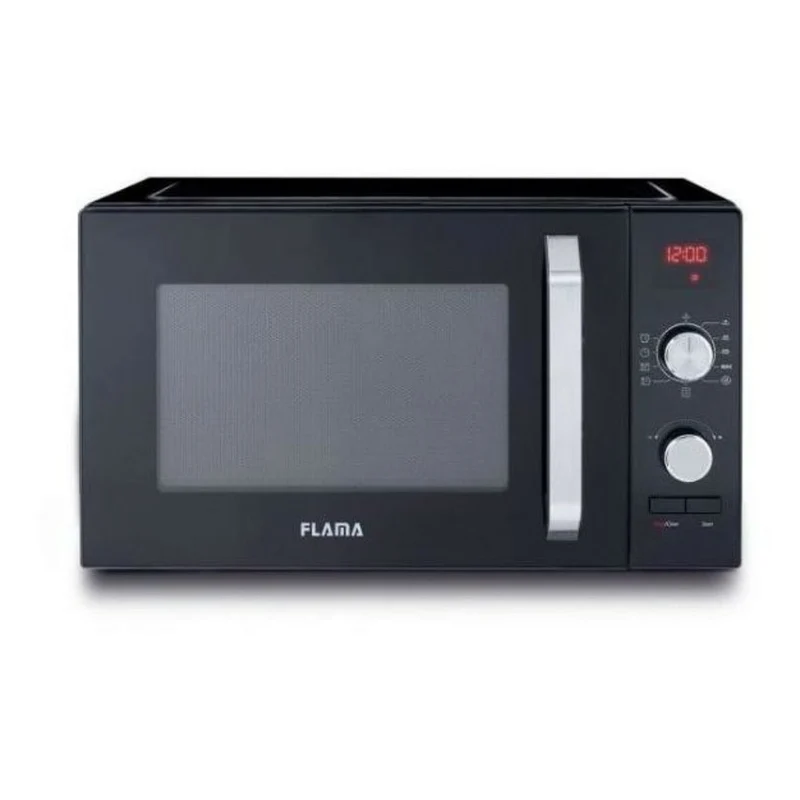 Mikrowelle Flama 1837L 800 W 23 L Schwarz 800 W 23 L