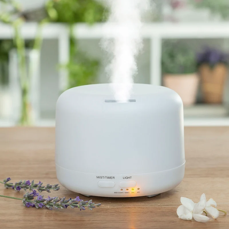 Aromadiffusor Luftbefeuchter mit mehrfarbiger LED Steloured InnovaGoods
