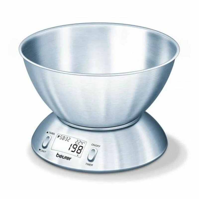 Küchenwaage Beurer 708.40 Black Silver Steel