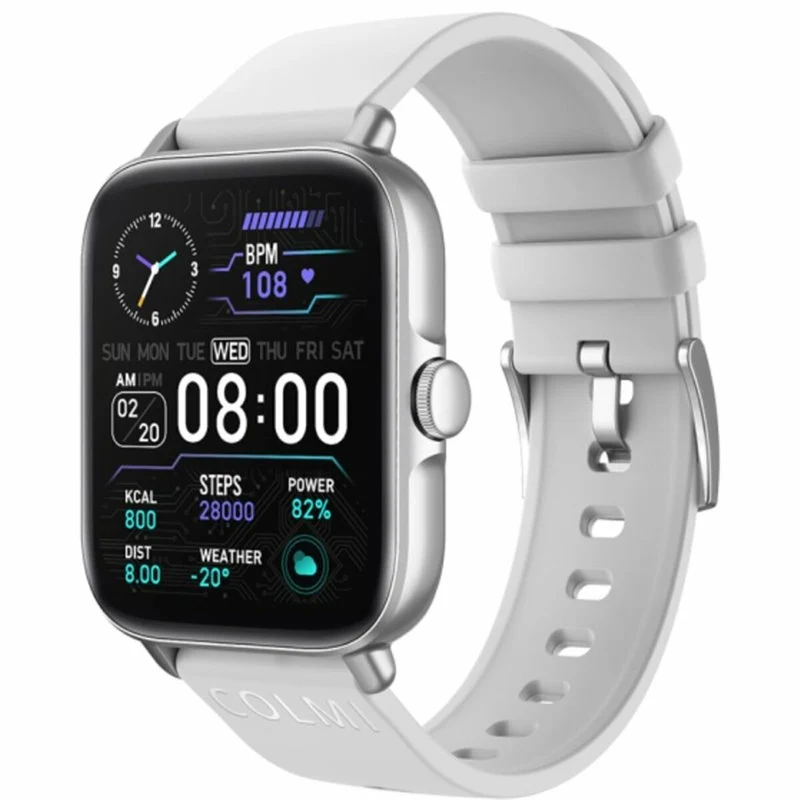 Smartwatch F107-GREY Grau