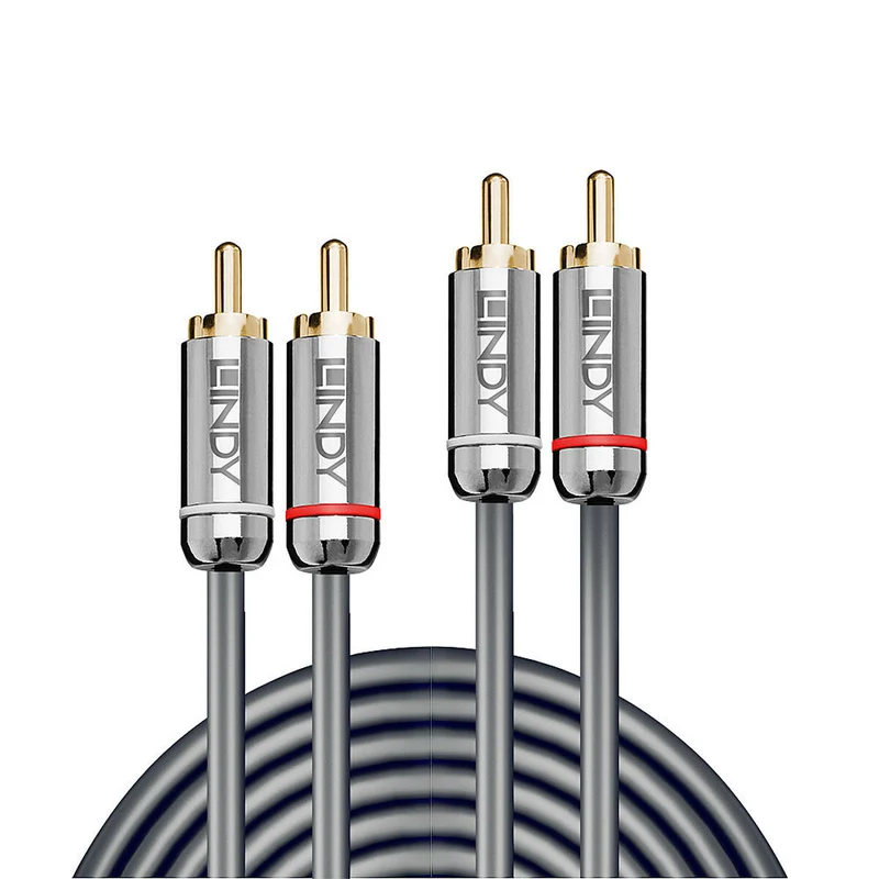 2 x Cinch-Kabel LINDY 35345