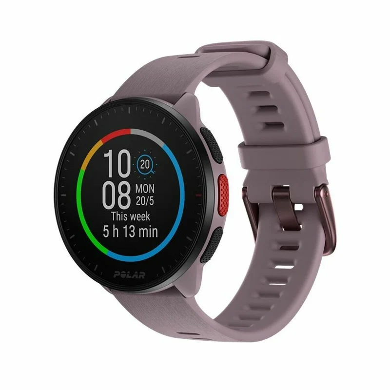 Smartwatch mit Schrittzähler zum Laufen Polar Purple 1,2"