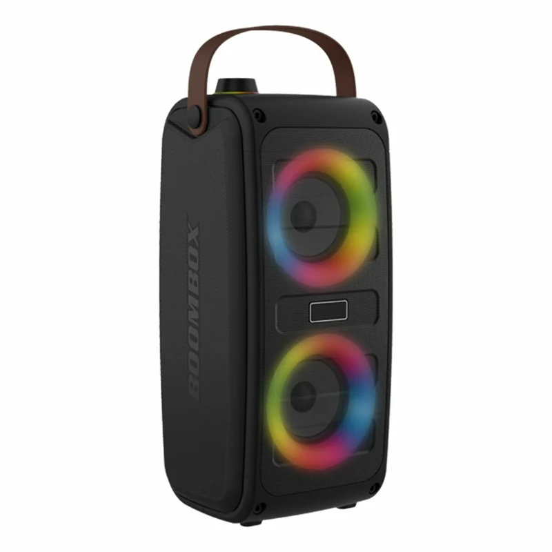 Tragbare Bluetooth-Lautsprecher Denver Electronics Schwarze LED RGB