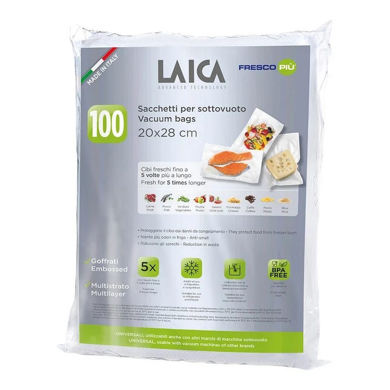 Vakuumbeutel LAICA VT3501 100 Stück 20 x 28 cm