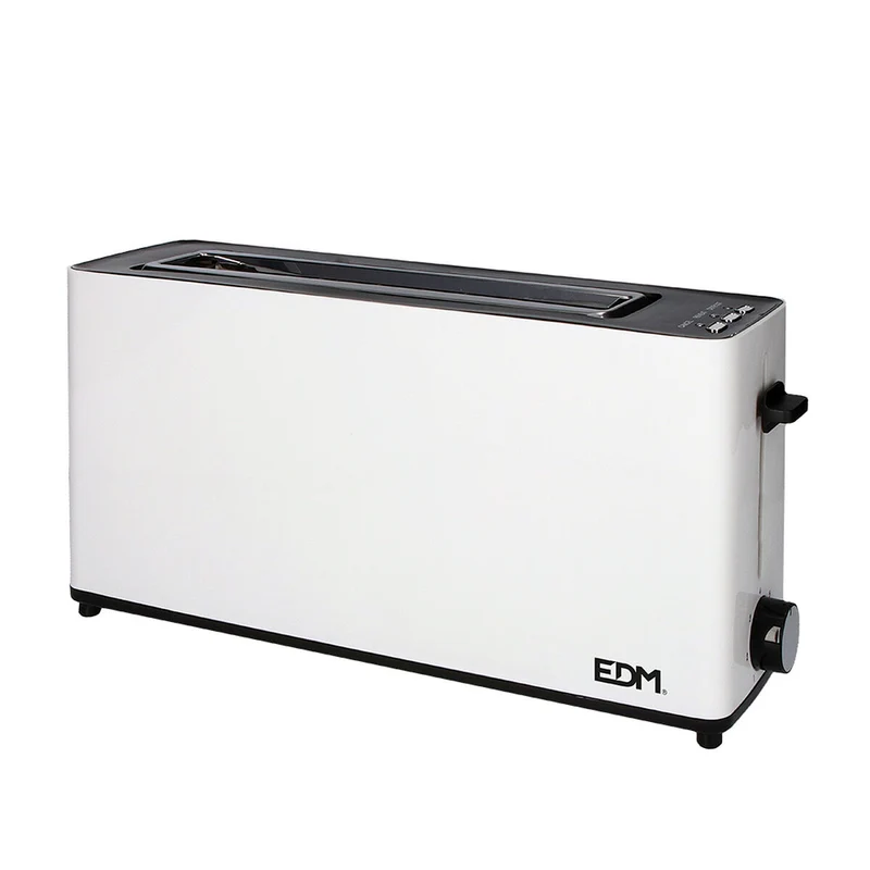 Toaster EDM 07639 Weißes Design 900 W