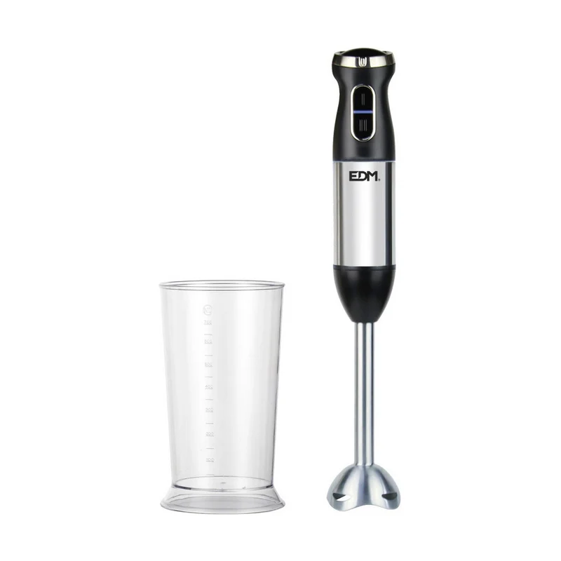 Handmixer EDM 07645 Schwarz Silber 600 W