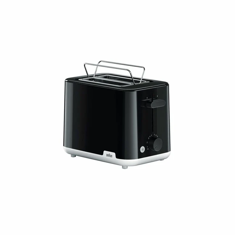 Toaster Braun HT 1010 BK 900 W Schwarz/Silber