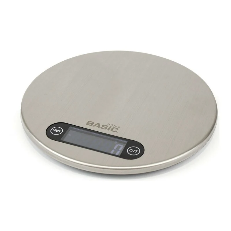 Digitale Küchenwaage Basic Home Silber 5 kg (20 x 2,1 cm)