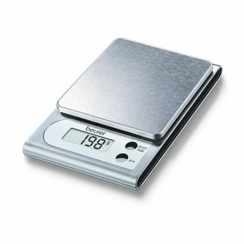 Küchenwaage Beurer 70410 3 kg Silber Schwarz Stahl