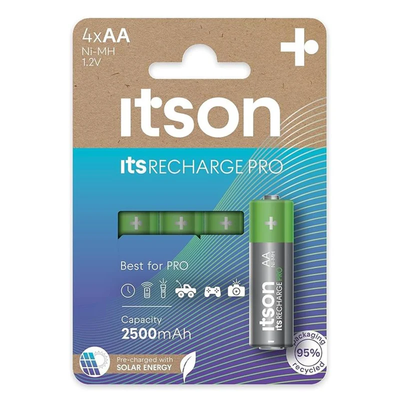 ITSON Rech AAx4 2500mAh-5410853067672