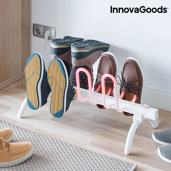 InnovaGoods Elektroschuhtrockner 80W Weiß