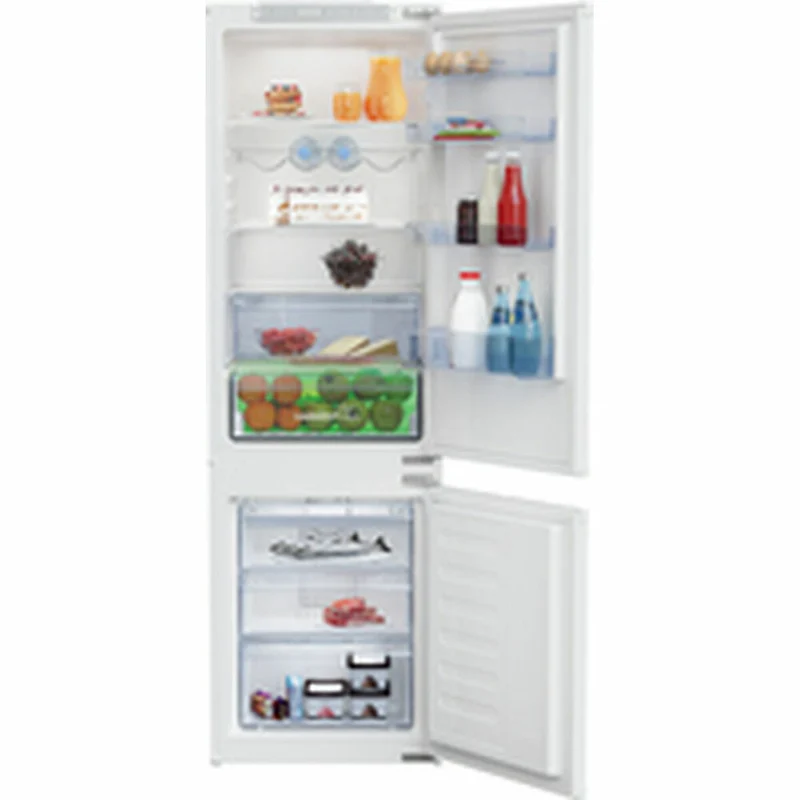 Kombinierter Kühlschrank BEKO BCHA275E4SN Weiß Mehrfarbig (178,1 x 54 cm)