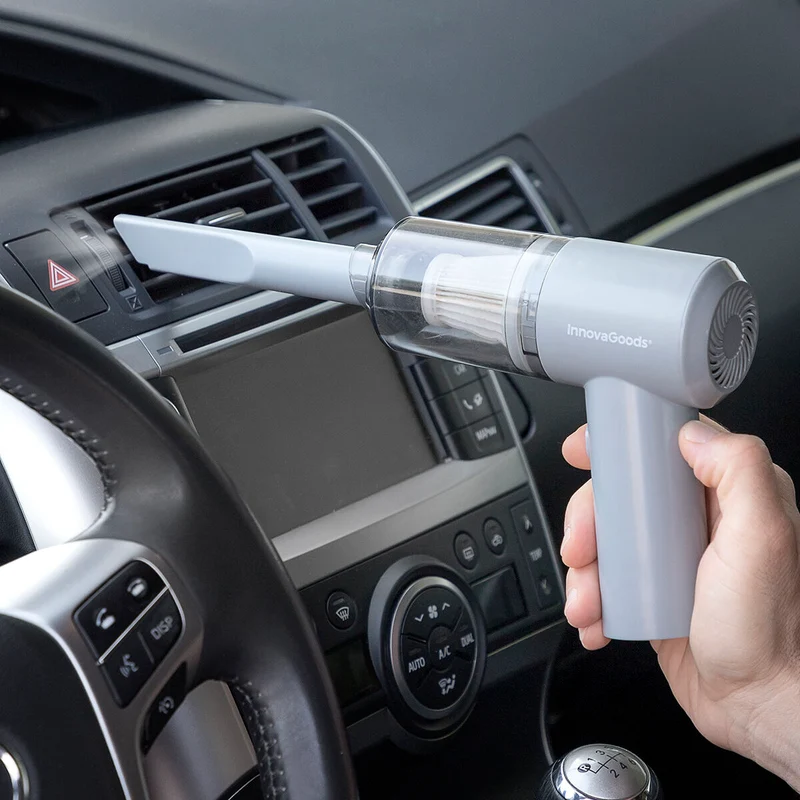 Mini kabelloser wiederaufladbarer Handstaubsauger Recuum InnovaGoods
